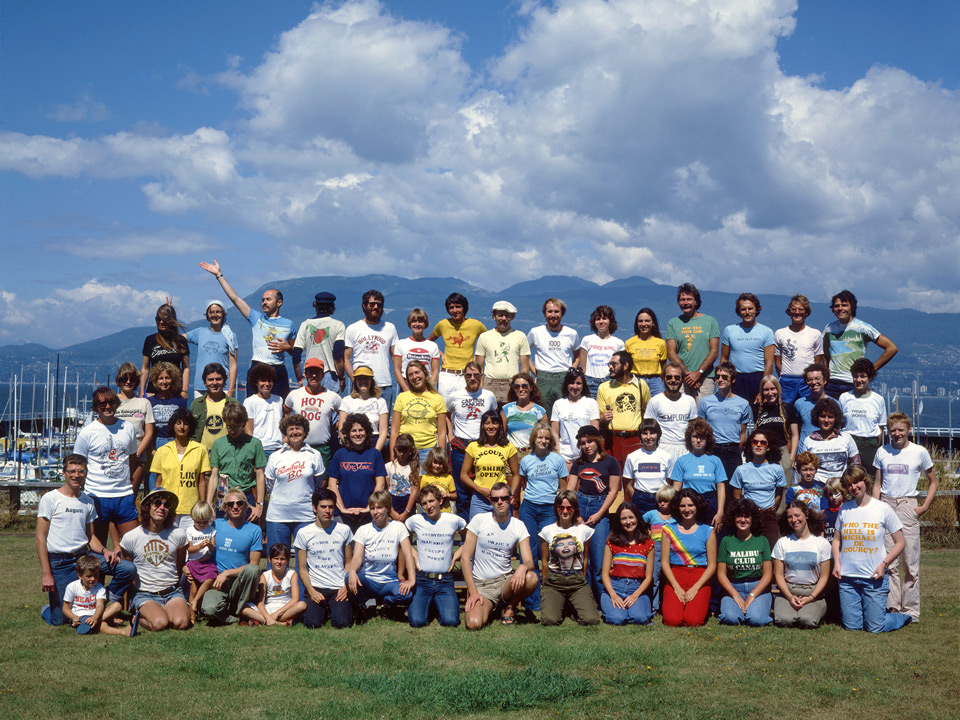 Annual Group Photo - Vancouver T-Shirt Open 1978