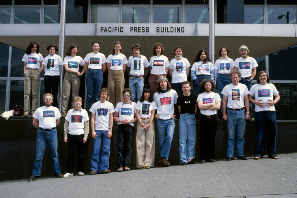 Annual Group Photo - Vancouver T-Shirt Open 1978