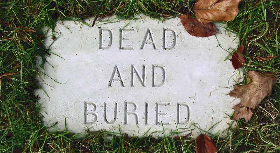 Enter the Dead and Buried Website